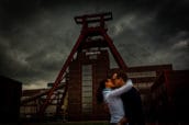 Engagementshooting auf Zeche Zollverein mit Hochzeitsfotograf Axel Breuer