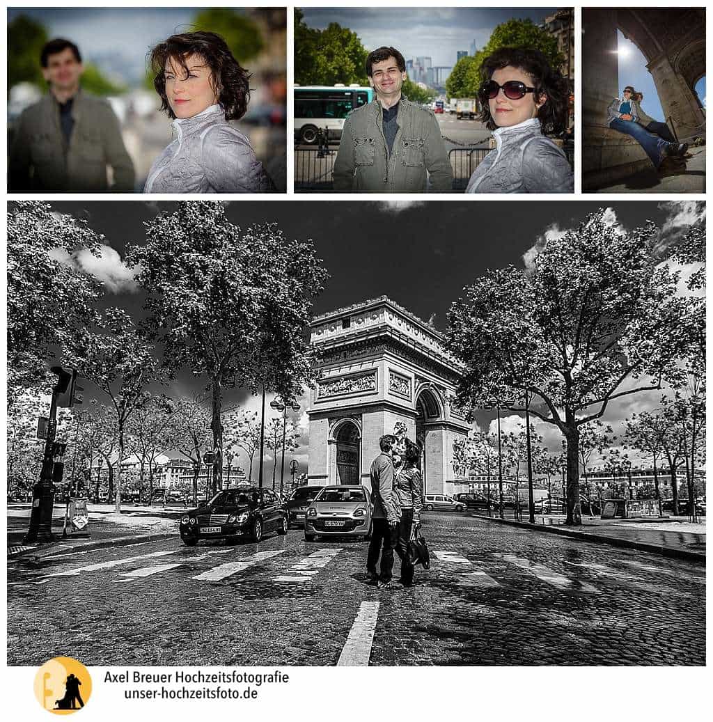 Fotograf Axel Breuer in Paris mit Tatjana und Alex
